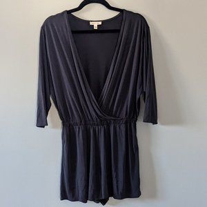 URBN 3/4 Sleeve Shorts Romper